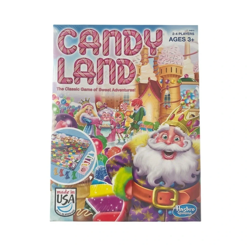 (NWT) Hasbro Candy Land Sweet Adventure Board Game - Sealed